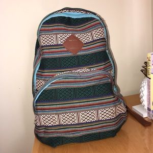 Tribal Print Backpack